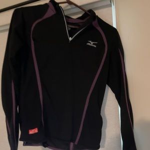 Mizuno athletic half zip